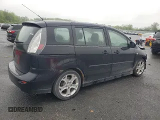 2009 Mazda 5 Touring with VIN JM1CR29L890332163, listed as a Copart auction lot 55469075 with 226,394 mi miles and Salvage Title. Bid and sale history available at DreamBid. Image 3.