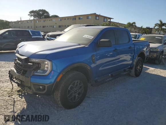 2024 Ford Ranger with VIN 1FTER4HP5RLE57161, listed as a Copart auction lot 48192335 with 5,564 mi miles and Salvage Title. Bid and sale history available at DreamBid. Image 1.