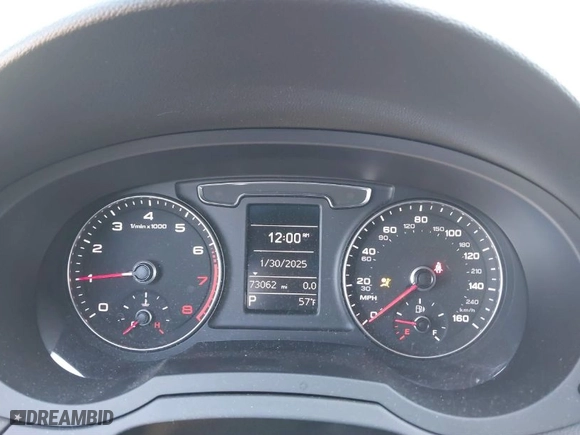 2018 Audi Q3 Premium Plus with VIN WA1HCCFS9JR014605, listed as a IAAI auction lot 41485258 with 73,062 mi miles. Bid and sale history available at carsss.com. Image 7.