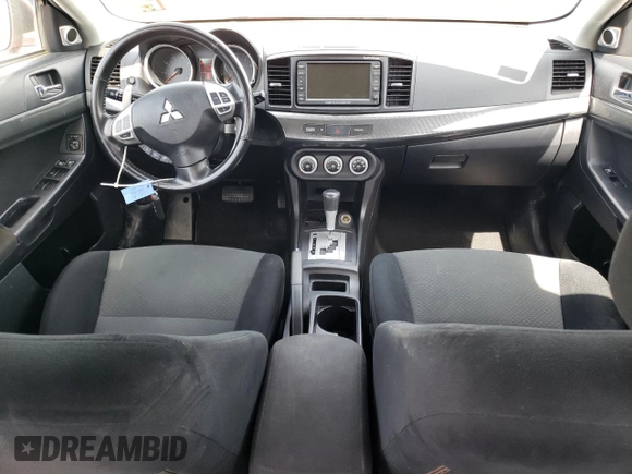2009 Mitsubishi Lancer with VIN JA3AU86W09U034186, listed as a Copart auction lot 54118385 with 113,346 mi miles and Salvage Title. Bid and sale history available at DreamBid. Image 8.
