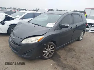 2013 Mazda 5 Touring with VIN JM1CW2CL2D0160917, listed as a IAAI auction lot 41621798 with 135,607 mi miles. Bid and sale history available at carsss.com. Image 2.