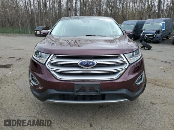 2018 Ford Edge Titanium with VIN 2FMPK4K87JBB18450, listed as a Copart auction lot 53461425 with 54,101 mi miles and Salvage Title. Bid and sale history available at carsss.com. Image 5.
