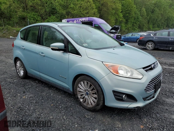 2013 Ford C-Max SEL with VIN 1FADP5BU2DL517840, listed as a Copart auction lot 55593425 with 160,697 mi miles and Clean Title. Bid and sale history available at DreamBid. Image 4.