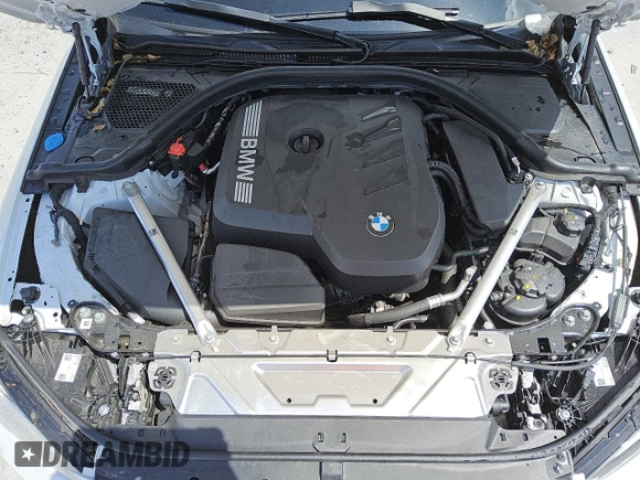 2025 BMW 4 Series 430i with VIN WBA43DA01SCT01356, listed as a Copart auction lot 53862335 with 17,451 mi miles and Clean title. Bid and sale history available at DreamBid. Image 11.