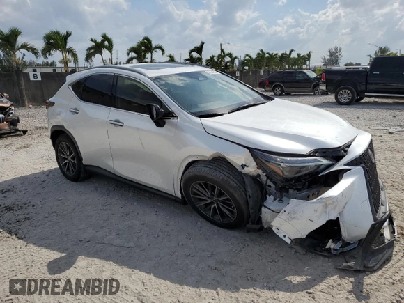 2023 Lexus NX with VIN JTJGDCAZ3P5012736, listed as a Copart auction lot 54851894 with 4,097 mi miles and Salvage Title. Bid and sale history available at carsss.com. Image 4.