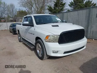 2012 Ram 1500 Sport with VIN 1C6RD7MT1CS285221, listed as a IAAI auction lot 42148724 with 146,196 mi miles and . Bid and sale history available at DreamBid. Image 1.
