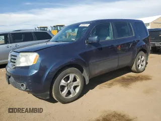 2012 Honda Pilot EX-L with VIN 5FNYF4H67CB018499, listed as a Copart auction lot 53395515 with 219,816 mi miles and Salvage Title. Bid and sale history available at carsss.com. Image 1.