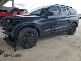 2024 Ford Explorer ST-Line с VIN 1FMSK7KH7RGA35746, выставлен на аукционе Copart как лот 61143375 с пробегом 15 731 миль миль и Списание • Salvage title. История ставок и продаж доступна на DreamBid. Изображение 1.