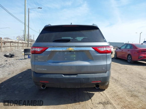 2021 Chevrolet Traverse LT Cloth with VIN 1GNERGKW5MJ183750, listed as a IAAI auction lot 41833143 with 38,685 mi miles. Bid and sale history available at carsss.com. Image 16.