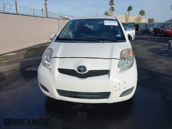 2009 Toyota Yaris with VIN JTDKT903795263620, listed as a IAAI auction lot 41100398 with 66,384 mi miles. Bid and sale history available at carsss.com. Image 6.