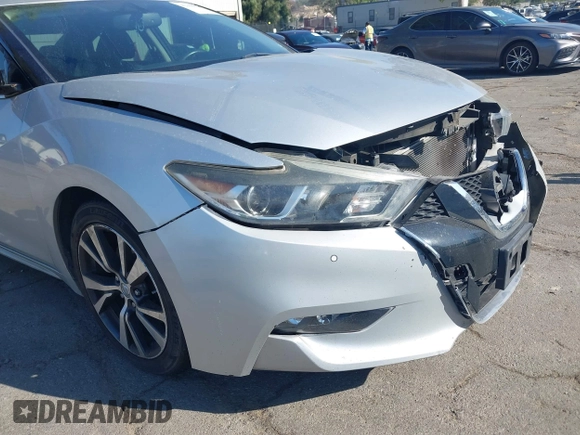 2017 Nissan Maxima Platinum with VIN 1N4AA6AP2HC414204, listed as a IAAI auction lot 42394624 with 80,486 mi miles and . Bid and sale history available at DreamBid. Image 17.
