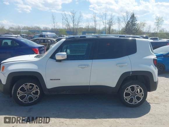 2017 Jeep Renegade Limited with VIN ZACCJBDB3HPE47042, listed as a IAAI auction lot 42117357 with 139,686 mi miles and . Bid and sale history available at DreamBid. Image 14.