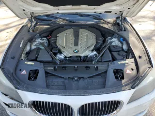 2010 BMW 7 Series 750Li with VIN WBAKB8C52ACY63372, listed as a Copart auction lot 49962145 with 142,480 mi miles and Clean title. Bid and sale history available at DreamBid. Image 11.