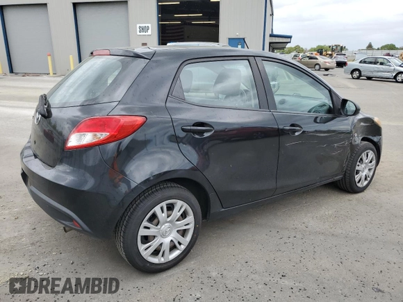 2014 Mazda 2 Sport with VIN JM1DE1KYXE0189436, listed as a Copart auction lot 51104205 with 112,329 mi miles and Salvage Title. Bid and sale history available at carsss.com. Image 3.