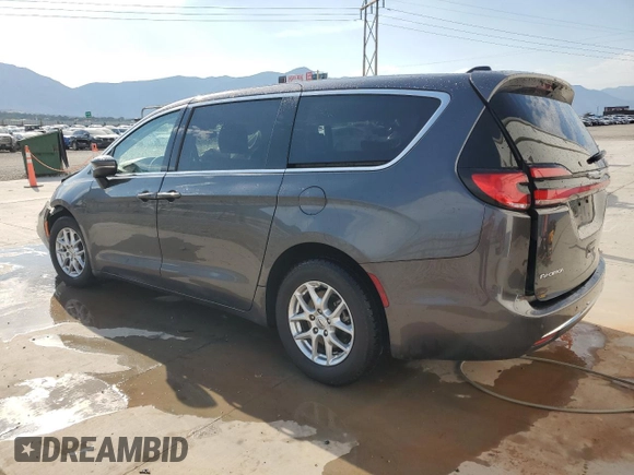 2021 Chrysler Pacifica Touring L with VIN 2C4RC1BG6PR597041, listed as a Copart auction lot 63331125 with 76,820 mi miles and Non repairable. Bid and sale history available at DreamBid. Image 2.