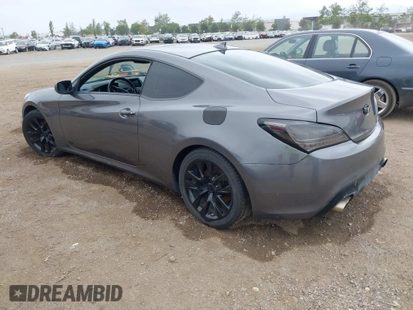 2013 Hyundai Genesis Coupe Premium with VIN KMHHT6KD1DU099404, listed as a IAAI auction lot 42379613 with 110,507 mi miles and . Bid and sale history available at DreamBid. Image 3.