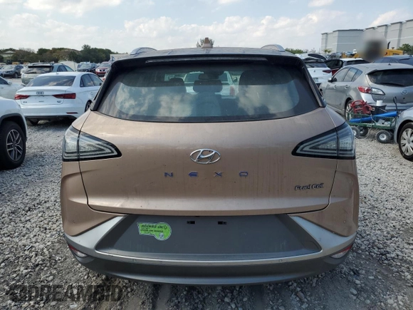 2020 Hyundai NEXO Limited z VIN KM8J84A69LU007979, wystawiony jako Copart lot #53657845 z przebiegiem 21 733 mil mil oraz Szkoda całkowita • Salvage title. Historia ofert i sprzedaży dostępna na DreamBid. Obrazek 6.
