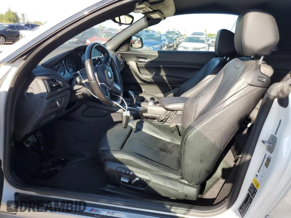 2017 BMW 2 Series M240i xDrive with VIN WBA2L3C38HV667708, listed as a Copart auction lot 69358694 with 50,520 mi miles and Salvage Title. Bid and sale history available at carsss.com. Image 7.