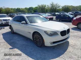 2012 BMW 7 Series 740Li with VIN WBAKB4C53CC576991, listed as a IAAI auction lot 41985643 with 107,416 mi miles and . Bid and sale history available at DreamBid. Image 1.