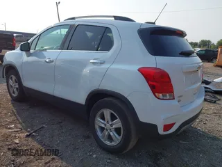 2020 Chevrolet Trax LT with VIN KL7CJLSBXLB073148, listed as a IAAI auction lot 40321540 with 53,972 mi miles and . Bid and sale history available at DreamBid. Image 3.