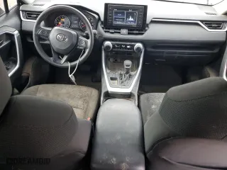 2021 Toyota RAV4 LE with VIN 2T3H1RFV5MW180603, listed as a Copart auction lot 44536625 with 37,801 mi miles and Salvage Title. Bid and sale history available at carsss.com. Image 8.