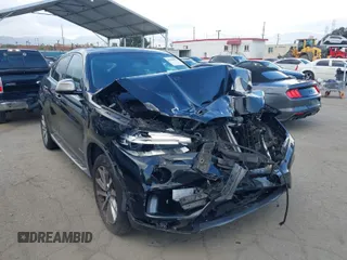 2016 BMW X6 xDrive35i with VIN 5UXKU2C50G0N83968, listed as a IAAI auction lot 41958971 with 70,738 mi miles. Bid and sale history available at carsss.com. Image 1.