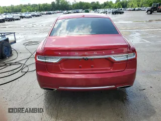 2017 Lincoln Continental Select with VIN 1LN6L9TK0H5629559, listed as a Copart auction lot 61366205 with 69,409 mi miles and Salvage title. Bid and sale history available at DreamBid. Image 6.