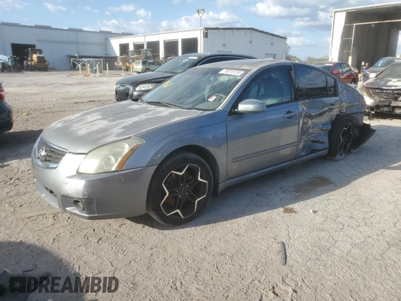 2007 Nissan Maxima 3.5 SE with VIN 1N4BA41E17C864979, listed as a Copart auction lot 75518724 with 0 mi miles and Salvage Title. Bid and sale history available at carsss.com. Image 1.