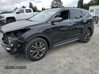 2017 Hyundai Santa Fe Ultimate with VIN 5NMZWDLA0HH048594, listed as a Copart auction lot 64126395 with 52,019 mi miles and Salvage title. Bid and sale history available at DreamBid. Image 1.