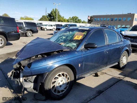 1999 Saturn SL with VIN 1G8ZJ5272XZ141986, listed as a Copart auction lot 71496674 with 0 mi miles and Salvage Title. Bid and sale history available at carsss.com. Image 1.
