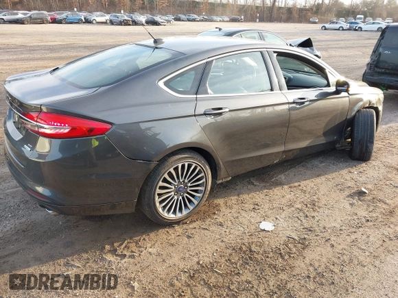 2017 Ford Fusion SE with VIN 3FA6P0HD4HR137098, listed as a IAAI auction lot 41908147 with 50,162 mi miles. Bid and sale history available at carsss.com. Image 4.