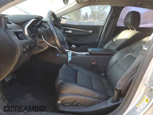 2015 Chevrolet Impala LT with VIN 2G1125S37F9141836, listed as a Copart auction lot 53123255 with 112,609 mi miles and Salvage Title. Bid and sale history available at DreamBid. Image 7.