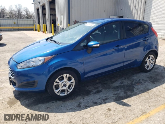 2018 Ford Fiesta SE with VIN 3FADP4EJ9JM126495, listed as a Copart auction lot 52684335 with 103,315 mi miles and Salvage Title. Bid and sale history available at DreamBid. Image 1.