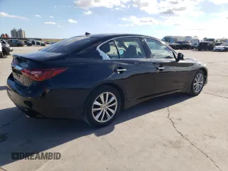 2021 Infiniti Q50 Pure z VIN JN1EV7AR7MM750199, wystawiony jako Copart lot #82635984 z przebiegiem 51 617 mil mil oraz Szkoda całkowita • Salvage title. Historia ofert i sprzedaży dostępna na DreamBid. Obrazek 3.