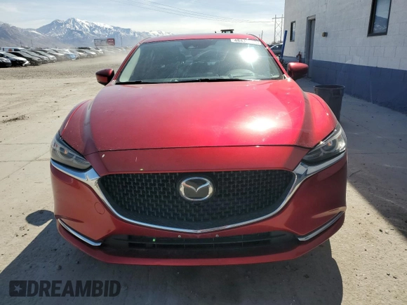 2021 Mazda 6 Carbon Edition with VIN JM1GL1WY8M1605828, listed as a Copart auction lot 48435225 with 70,917 mi miles and Salvage Title. Bid and sale history available at DreamBid. Image 5.