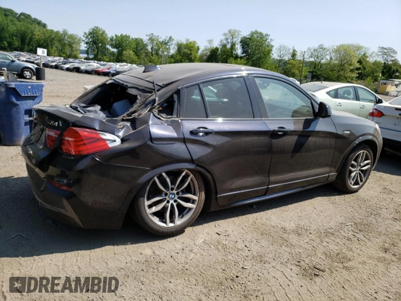 2017 BMW X4 xDrive28i with VIN 5UXXW3C36H0T80430, listed as a Copart auction lot 52633503 with 77,138 mi miles. Bid and sale history available at carsss.com. Image 3.