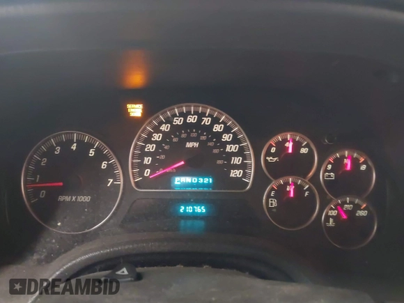 2003 GMC Envoy SLE with VIN 1GKDT13SX32365522, listed as a IAAI auction lot 42655399 with 210,765 mi miles and . Bid and sale history available at DreamBid. Image 7.