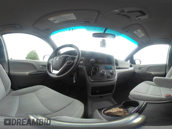 2015 Toyota Sienna LE AAS with VIN 5TDKK3DC4FS663876, listed as a IAAI auction lot 42155091 with 82,602 mi miles and . Bid and sale history available at DreamBid. Image 19.