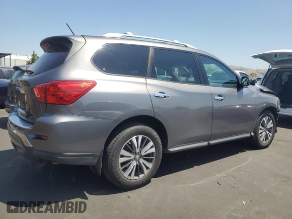 2017 Nissan Pathfinder Platinum z VIN 5N1DR2MN9HC610381, wystawiony jako Copart lot #60265265 z przebiegiem 137 901 mil mil oraz Szkoda całkowita • Salvage title. Historia ofert i sprzedaży dostępna na DreamBid. Obrazek 3.