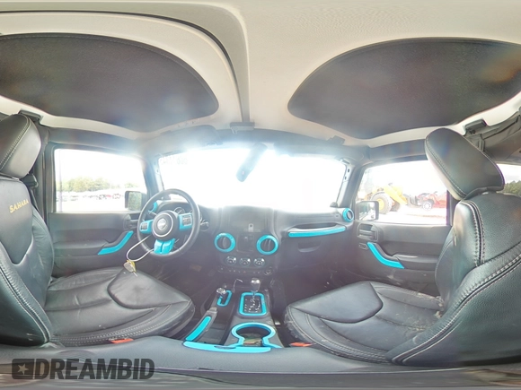 2014 Jeep Wrangler Sahara with VIN 1C4AJWBG8EL248291, listed as a Copart auction lot 60611345 with 84,777 mi miles and Salvage title. Bid and sale history available at DreamBid. Image 14.