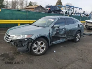 2010 Honda Crosstour EX-L z VIN 5J6TF2H56AL006287, wystawiony jako Copart lot #51491875 z przebiegiem 155 827 mil mil oraz Nie do naprawy. Historia ofert i sprzedaży dostępna na DreamBid. Obrazek 1.