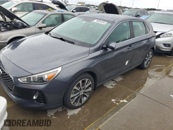 2019 Hyundai Elantra GT with VIN KMHH35LE2KU109193, listed as a Copart auction lot 75084434 with 0 mi miles and Non Repairable. Bid and sale history available at carsss.com. Image 1.