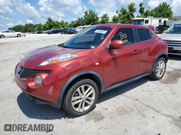2014 Nissan Juke SL with VIN JN8AF5MV5ET360073, listed as a Copart auction lot 63982605 with Not provided miles and Clean title. Bid and sale history available at DreamBid. Image 1.