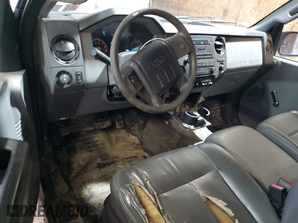 2011 Ford Super Duty F-250 SRW XL with VIN 1FTBF2B61BEA75090, listed as a Copart auction lot 48048225 with 252,799 mi miles and Salvage Title. Bid and sale history available at carsss.com. Image 8.