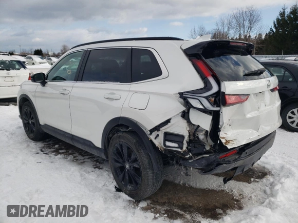2023 Honda CR-V Sport Touring with VIN 2HKRS6H91PH203337, listed as a Copart auction lot 43698705 with 27,053 mi miles and Salvage Title. Bid and sale history available at DreamBid. Image 2.