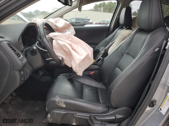 2022 Honda HR-V EX-L with VIN 3CZRU6H7XNM742680, listed as a Copart auction lot 42878165 with 68,773 mi miles and Salvage Title. Bid and sale history available at carsss.com. Image 7.