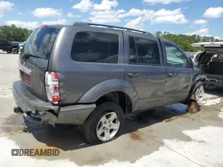 2004 Dodge Durango SLT with VIN 1D4HD48NX4F167468, listed as a Copart auction lot 56665595 with 275,747 mi miles and Salvage title. Bid and sale history available at DreamBid. Image 3.