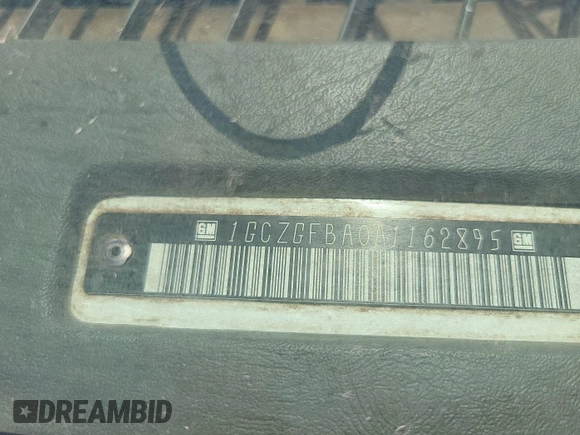 2010 Chevrolet Express Cargo with VIN 1GCZGFBA0A1162895, listed as a IAAI auction lot 42849189 with 175,151 mi miles and . Bid and sale history available at DreamBid. Image 31.