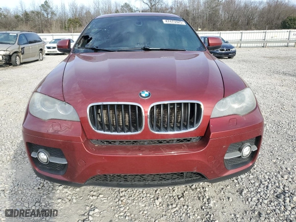 2010 BMW X6 xDrive35i with VIN 5UXFG4C50AL226655, listed as a Copart auction lot 47475925 with 0 mi miles and Salvage Title. Bid and sale history available at carsss.com. Image 5.