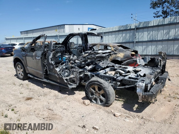 2020 Ford F-150 XL with VIN 1FTEW1C49LKD61292, listed as a Copart auction lot 46501265 with 0 mi miles and Non Repairable. Bid and sale history available at carsss.com. Image 2.